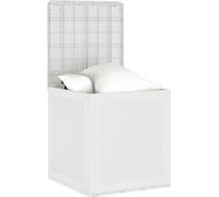 vidaXL Boîte de rangement avec stockage Blanc 55 x 53 x 57 cm Polypropylène