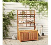 vidaXL Boîte de rangement avec treillis 99x50x160 cm Acacia massif 318760