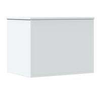 vidaXL Boîte de rangement 60 x 42 cm - Blanc