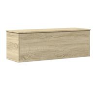 Boîte de rangement chêne sonoma 102x35x35 cm bois d ingénierie