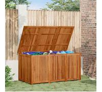 vidaXL Coffre de jardin 150x80x75 cm bois massif acacia