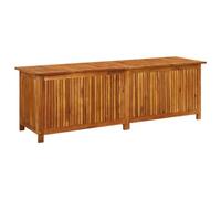 vidaXL Boîte de rangement de jardin 175x50x58 cm en bois massif d'acacia