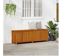 vidaXL Boîte de rangement de jardin 175x50x58 cm en bois massif d'acacia