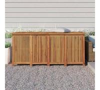 vidaXL Coffre de jardin 175x80x75 cm bois massif acacia