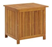 vidaXL Boîte de Rangement de Jardin 60x50x58 cm Bois d'acacia Solide