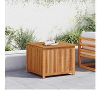 vidaXL Coffre de jardin 75x75x58 cm bois massif acacia