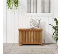 vidaXL Coffre de jardin 90x50x58 cm Bois d'acacia massif Marron