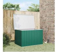vidaXL Coffre de jardin vert 149x99x93 cm