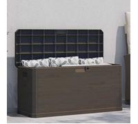 vidaXL Boîte de Rangement de Jardin, Coffre de Stockage, Outils de Jardinage, Organisateur de Terrasse Patio Arrière-cour 45687