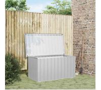 vidaXL Coffre de jardin Gris 129x67x65 cm