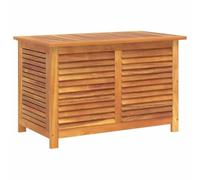 Boîte de rangement - VIDAXL - 90x50x56 cm - Bois d'acacia - Durable - Résistant à l'eau
