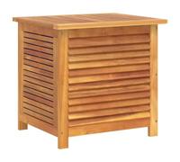 vidaXL Coffre de jardin avec fentes d'aération 60x50x56 cm bois massif acacia