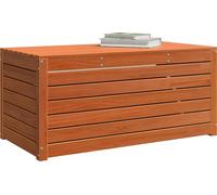 vidaXL Boîte de rangement brun cire 101 x 50,5 x 46,5 cm Bois composite