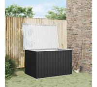 vidaXL Boîte de rangement jardin 149x99x93 cm - Anthracite