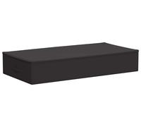 vidaXL Boîte de rangement, lot de 6, anthracite, 90 x 48 x 15 cm, tissu non tissé