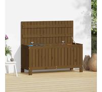 vidaXL Boîte de rangement - Marron miel