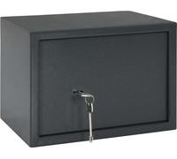vidaXL Boîte de sécurité avec serrure gris foncé 35 x 25 x 25 cm acier