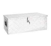 vidaXL Boîte rangement Aluminium