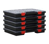 vidaXL Boîtes d'assortiment 5 pcs Polypropylène