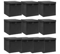 Vidaxl Boîtes rangement tissu