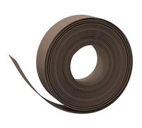 vidaXL Bordure de Jardin, Rouleau de Bordure Flexible, Décoration de Gazon Pelouse Plates-Bande Extérieur, Marron 10 m 15 cm Polyéthylène