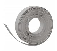 vidaXL Bordure de Jardin, Rouleau de Bordure Flexible, Décoration de Gazon Pelouse Plates-Bande Extérieur, Gris 10 m 10 cm Polyéthylène