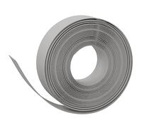 vidaXL Bordure de Jardin, Rouleau de Bordure Flexible, Décoration de Gazon Pelouse Plates-Bande Extérieur, Gris 10 m 15 cm Polyéthylène