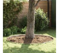 Vidaxl Bordure De Jardin 4 Pcs Argent 450 X 10 Cm Acier Inoxydable