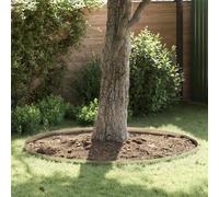 Vidaxl Bordure De Jardin 4 Pcs Argent 450 X 10 Cm Acier Galvanisé