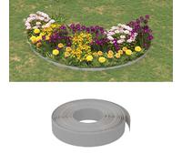 Bordures De Jardin 2 Pcs Gris 10 M 10 Cm Polyéthylène Vidaxl Vidaxl