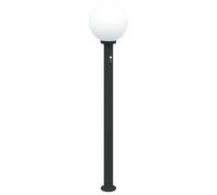 Vidaxl Borne Lumineuse Avec Détecteur 120 Cm Noir Ip44