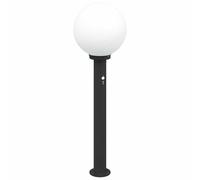 Vidaxl Borne Lumineuse Avec Détecteur 80 Cm Noir Ip44
