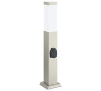 Vidaxl Borne Lumineuse Avec Sortie 50 Cm En Acier Inoxydable Ip44