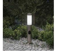 vidaXL Borne lumineuse avec sortie 50 cm en acier inoxydable IP44 4006011
