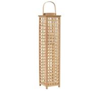 vidaXL Bougeoir suspendu Bambou Naturel