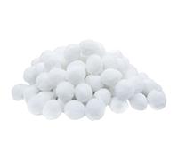vidaXL Boule Filtrante de Piscine Système de Filtration Boule de Nettoyage de Piscine Boule de Filtration Réutilisable 700 g PE Blanc