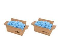 vidaXL Boules filtrantes anti-bactériennes pour piscine – PE 1400 g Bleu