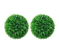 vidaXL Boules de buis artificielles (2 pcs - 38 cm)