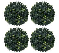 vidaXL Boules de buis artificielles - 4 pcs - 12 cm