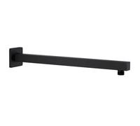 vidaXL Bras de support de douche carré Acier pour tête/pomme de douche intérieur 147733