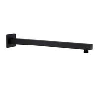 Douchearm vierkant 40 cm roestvrij staal 201 zwart147733