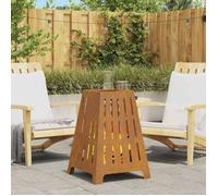 VIDAXL Brasero rond Marron 50 x 50 x 70 cm en acier anti-intempéries - revêtement poudré