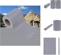 vidaXL Brise-vue de jardin, lot de 4, PVC, 35 x 0,19 m, gris clair mat - Panneaux de clôture