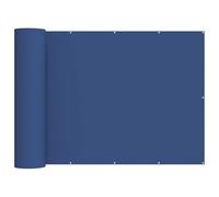 vidaXL Brise-vue pour balcon - 180 x 500 cm - Tissu avec revêtement PU bleu - Brise-vue pour balcon - Intimité extérieure - Auvent de jardin robuste - Tissu Oxford imperméable - Protection d'été