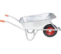 vidaXL Brouette 90 L 150 kg Acier galvanisé et plastique