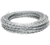 vidaXL BTO-22 Fil d'accordéon NATO avec pinces Acier galvanisé 150 m