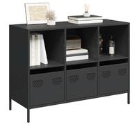 vidaXL Buffet 101,5x39x73,5 cm - Noir
