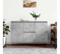 vidaXL Buffet 104x35x70 cm - Gris béton