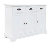 vidaXL Buffet 105x35x77,5 cm - Blanc