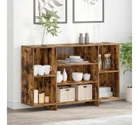 vidaXL Buffet 120x30x75 cm - Chêne Fumé